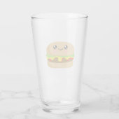 Kawaii Burger Glas (Achterkant)