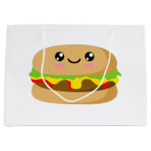 Kawaii Burger Groot Cadeauzakje (Voorkant)