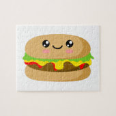 Kawaii Burger Legpuzzel (Horizontaal)