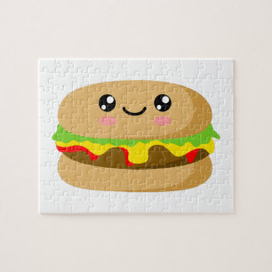 Kawaii Burger Legpuzzel