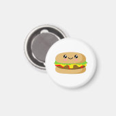 Kawaii Burger Magneet (Voorkant / Achterkant)