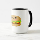 Kawaii Burger Mok (Voorkant rechts)