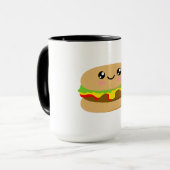 Kawaii Burger Mok (Voorkant links)