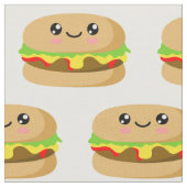Kawaii Burger Stof (Close Up)