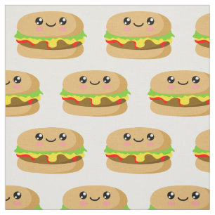 Kawaii Burger Stof