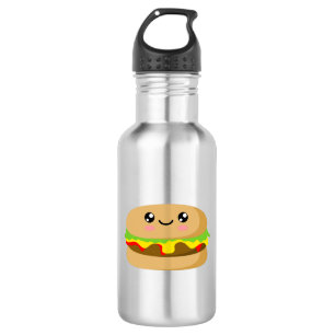 Kawaii Burger Waterfles