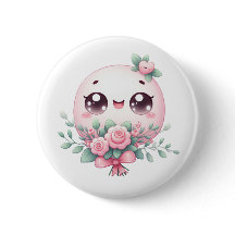 Kawaii Button Badge: Schattigee en stijlvolle Acce