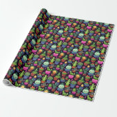 Kawaii Cactus Inpakpapier (Uitgerold)