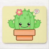 Kawaii Cactus Muismat (Voorkant)