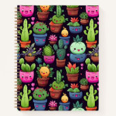 Kawaii Cactus Notitieboek (Voorkant)