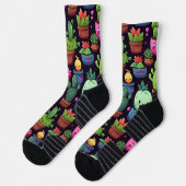Kawaii Cactus Soks #2 Sokken (Links)