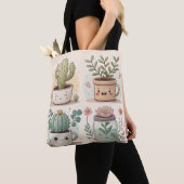 Kawaii Cactus & Succulents Tas (Dichtbij)