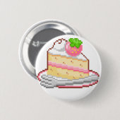 Kawaii Cake Badge Ronde Button 5,7 Cm (Voorkant /achterkant)