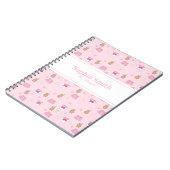 "Kawaii Campus" Preppy Classic Spiral Notebook Notitieboek (Linkerzijde)