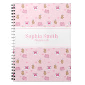 "Kawaii Campus" Preppy Classic Spiral Notebook Notitieboek (Voorkant)