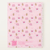 "Kawaii Campus" Preppy Personalized Planner (Achterkant)