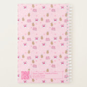 "Kawaii Campus" Preppy Personalized Planner (Achterkant)