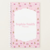 "Kawaii Campus" Preppy Personalized Planner V2 (Voorkant)