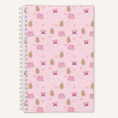 "Kawaii Campus" Preppy Schoolgirl Plain Notebook Notitieboek (Voorkant)