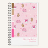 Kawaii Campus Vertical Palette Notebook Notitieboek (Voorkant)