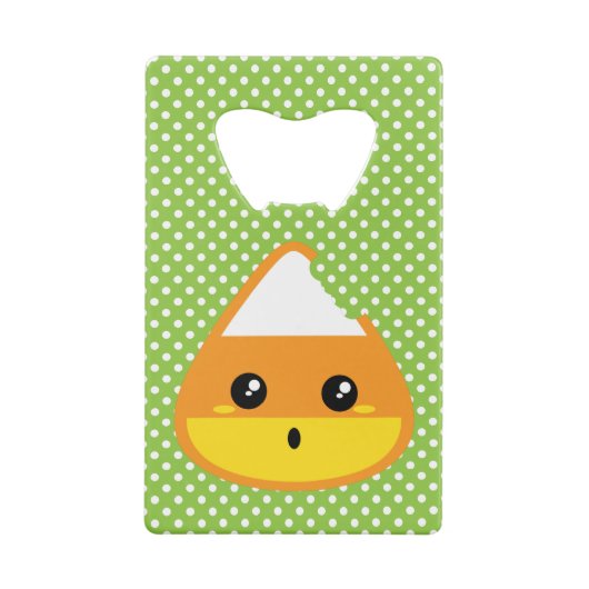 Kawaii Candy Corn Bottle Opener Creditkaart Flessenopener (Achterkant)