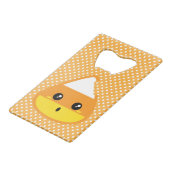 Kawaii Candy Corn Bottle Opener Creditkaart Flessenopener (Achterkant Gekanteld)