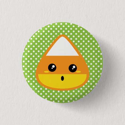 Kawaii Candy Corn Button (Voorkant)