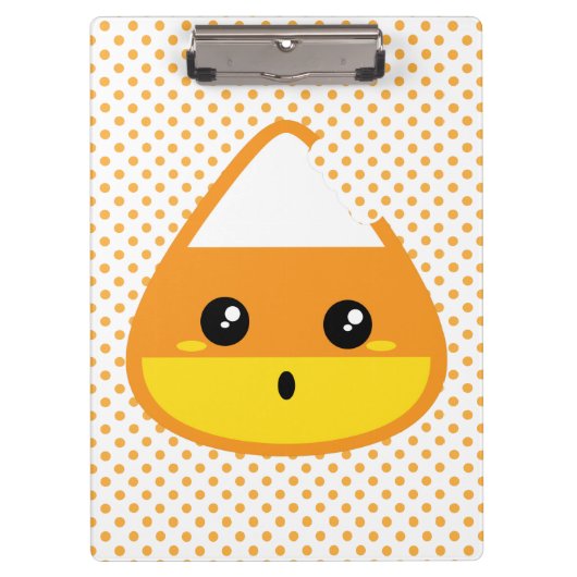 Kawaii Candy Corn Clip Board Klembord (Voorkant)