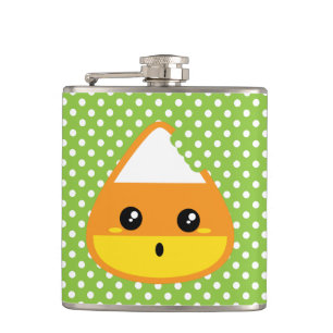 Kawaii Candy Corn Flask Heupfles