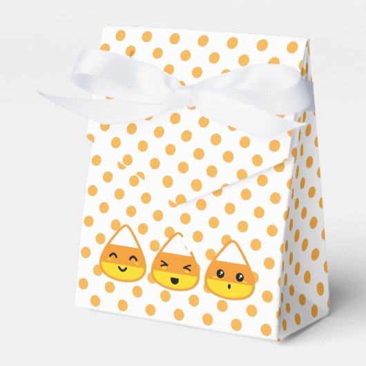 Kawaii Candy Corn Gift Box Bedankdoosjes (Voorkant Zijde)