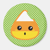 Kawaii Candy Corn Magnet (Voorkant)