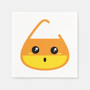Kawaii Candy Corn Napkins Servetten