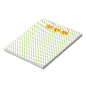 Kawaii Candy Corn Notepad Notitieblok (Linkerzijde)