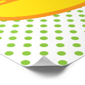 Kawaii Candy Corn Poster Print (Hoek)