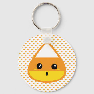 Kawaii Candy Corn Sleutelhanger