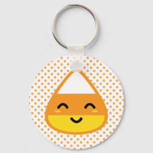 Kawaii Candy Corn Sleutelhanger