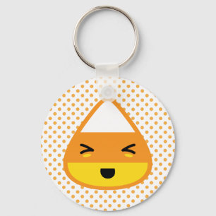 Kawaii Candy Corn Sleutelhanger