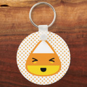 Kawaii Candy Corn Sleutelhanger (Voorkant)