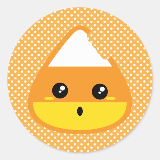 Kawaii Candy Corn Stickers (Voorkant)