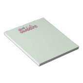 Kawaii Candy Themed Motif Notitieblok (Schuin)
