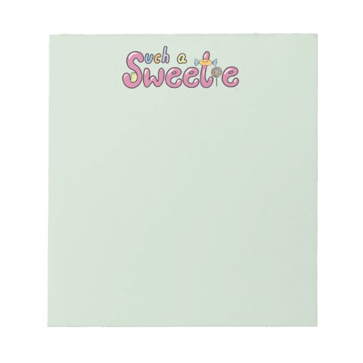 Kawaii Candy Themed Motif Notitieblok (Voorkant)