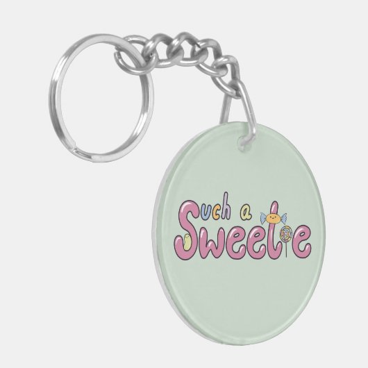 Kawaii Candy Themed Motif Sleutelhanger (Voorkant Links)