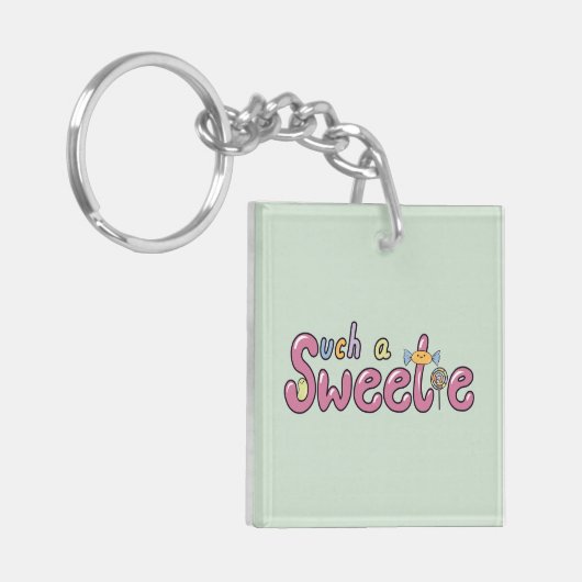 Kawaii Candy Themed Motif Sleutelhanger (Voorkant Links)