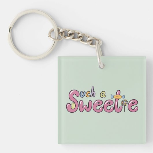 Kawaii Candy Themed Motif Sleutelhanger (Voorkant)
