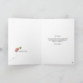 Kawaii Capybara Bij Pun Valentijnsdag Kaart (Binnen)