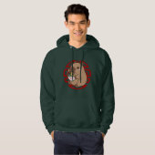 Kawaii Capybara Eten Ramen Noodles Anime Hoodie (Voorkant volledig)