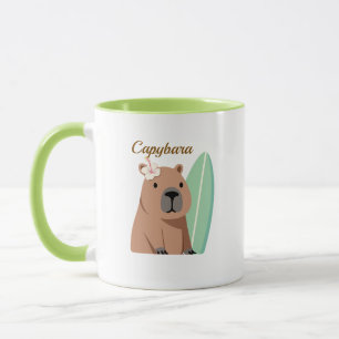 Kawaii Capybara Koffiekop, Grappig Dieren Cadeau, Mok