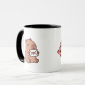 Kawaii Capybara Koffiekopje Mok (Voorkant links)