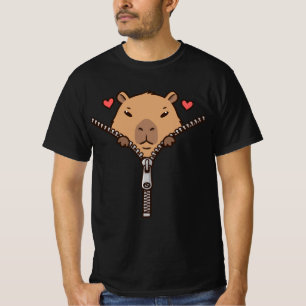 Kawaii Capybara-Shirt   Schattigee capibara T-shirt