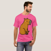 Kawaii Capybara T-shirt (Voorkant volledig)